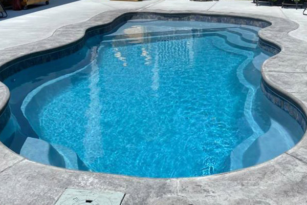 Billabong Splash fiberglass swimming pool model