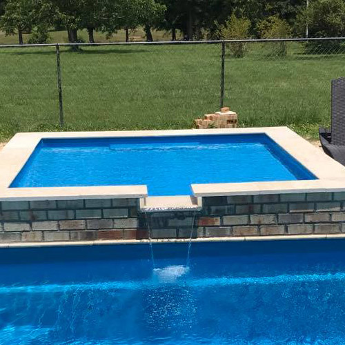 Fiberglass Spas And Sundeck Ledges Are Perfect For Any Backyard!