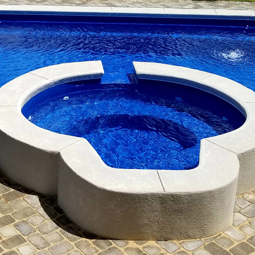 inground fiberglass spas