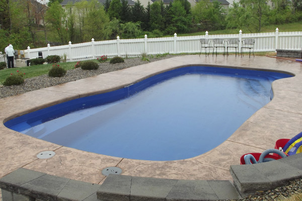 The Southport Fiberglass In-ground Swimming Pool