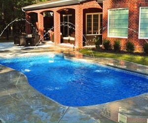 Fiberglass Pool sales in the greater Tyler Tx Region